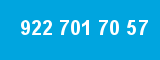 922 701 70 57 922 701 70 57